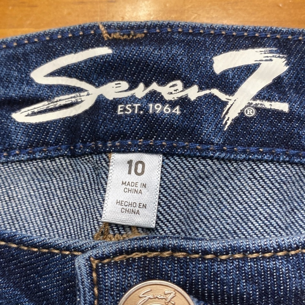 Seven7 Slim Straight Jeans Size 10 NWT - Picture 10 of 11